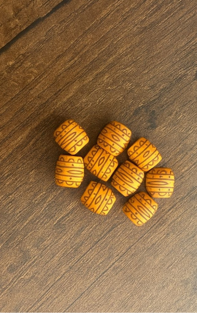 Rasta Saçlar İçin Ahşap Boncuklar